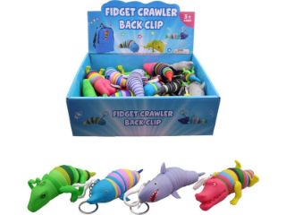 Obrázek z Klíčenka fidget zvířátka 16cm, 4dr (24) 